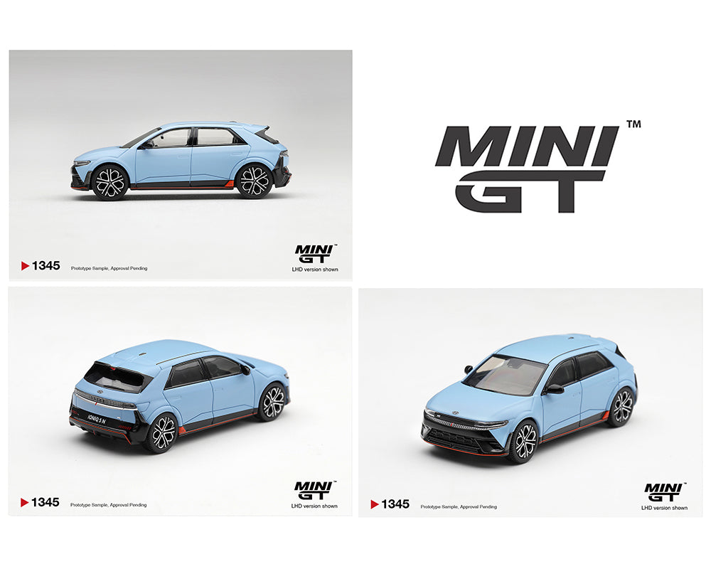 Mini GT 1:64 Hyundai Ioniq 5 N Performance – Blue Pearl – Korea Exclusives – Limited Edition