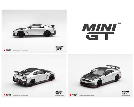 Mini GT 1:64 Nissan GT-R NISMO 2024 – Silver- Limited Edition