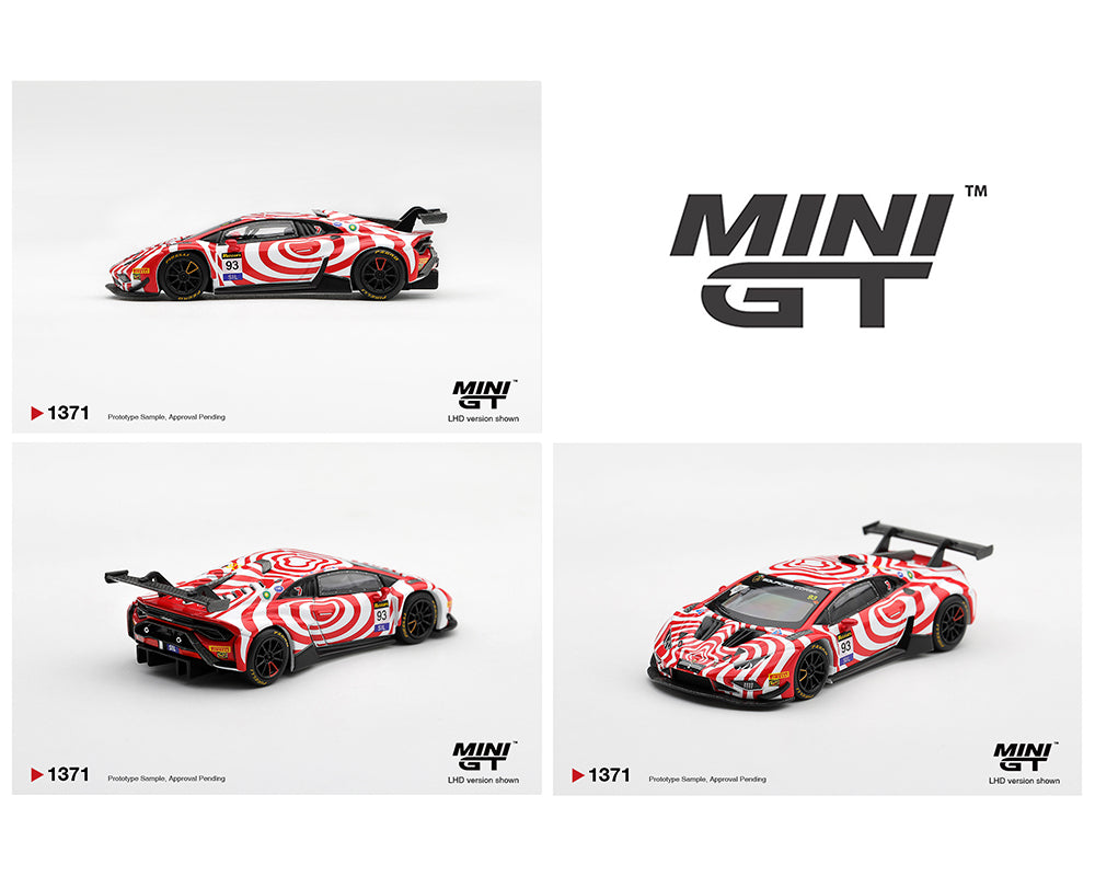 Mini GT 1:64 Lamborghini Huracan GT3 EVO2 #93 Wall Racing 2025 Bathurst 12 hrs – Limited Edition