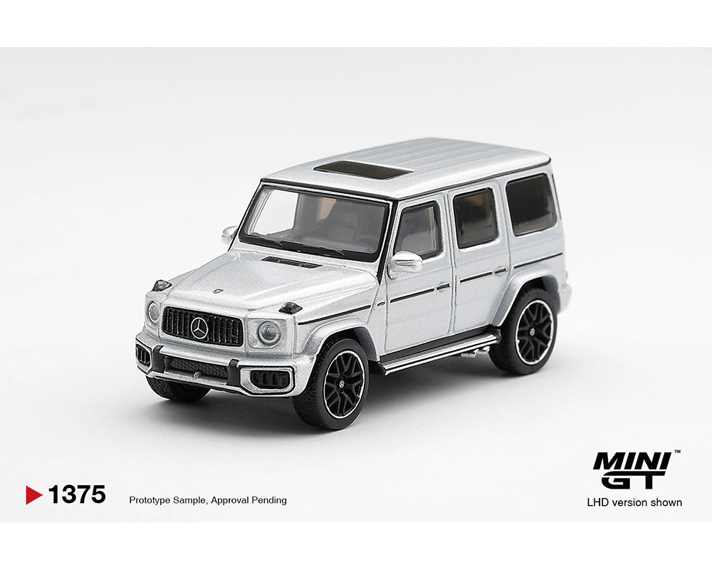 Mini GT 1:64 Mercedes-AMG G 63 Silver Metallic – Limited Edition