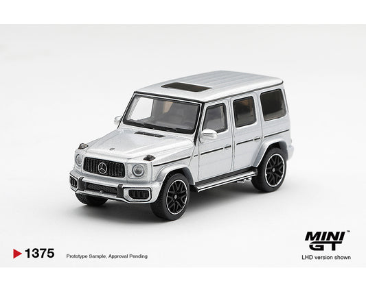 Mini GT 1:64 Mercedes-AMG G 63 Silver Metallic – Limited Edition