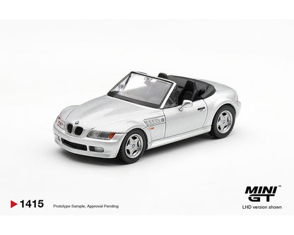 Mini GT 1:64 BMW Z3 Titanium Silver – Limited Edition