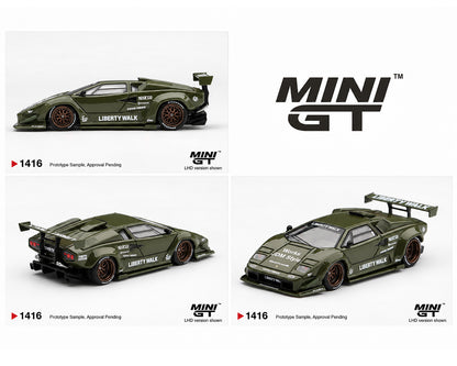 Lamborghini Countach LB-WORKS Army Green – Limited Edition