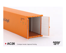 Load image into Gallery viewer, (Preorder) Mini GT 1:64 Dry Container 40′ “Hapag-Lloyd” Limited Edition – Full Diecast Metal