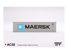 Load image into Gallery viewer, (Preorder) Mini GT 1:64 Dry Container 40′ “MAERSK” Limited Edition – Full Diecast Metal