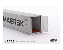 Load image into Gallery viewer, Mini GT 1:64 Dry Container 40′ “MAERSK” Limited Edition – Full Diecast Metal