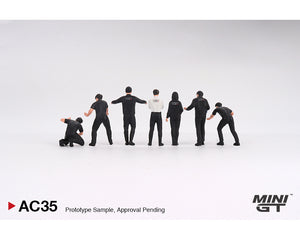 (Preorder) Mini GT 1:64 Metal Figurine Nismo Technician Team Figures Set