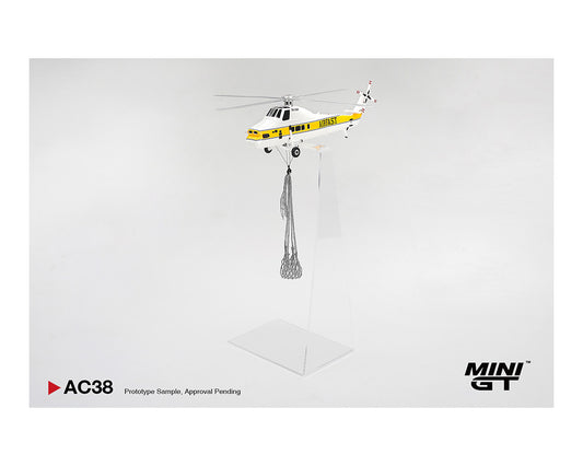 Mini GT 1:64 Sikorsky S58T Helicopter 1985 Camel Trophy