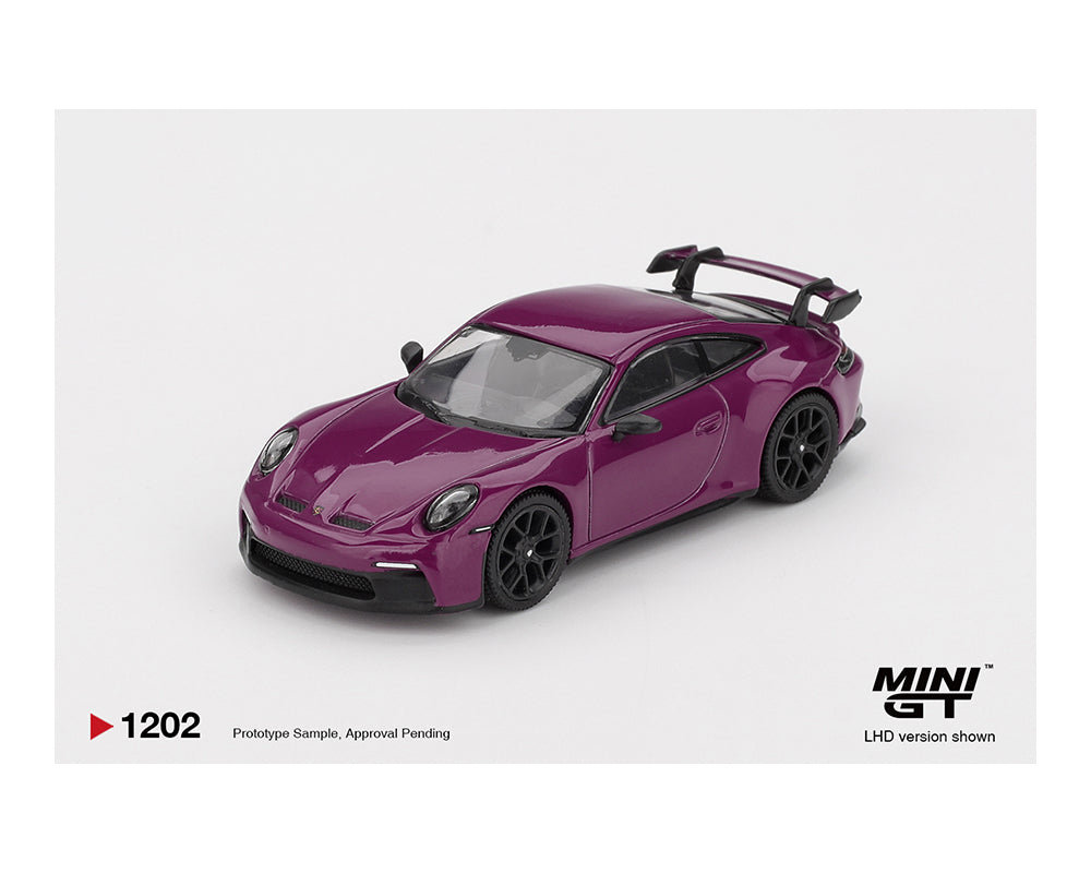 Mini GT 1:64 Porsche 911 (992.1) Rubystone Red Set of 4 – Special Edition