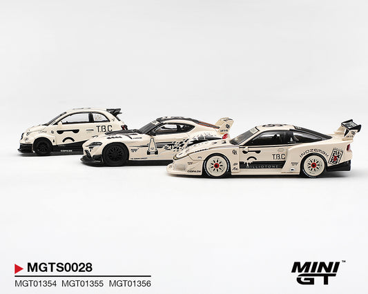 Mini GT 1:64 INOZETEK x TBC Set 2026 Show Edition 3 Cars Set – Show Special Edition