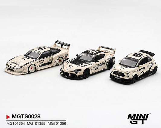 Mini GT 1:64 INOZETEK x TBC Set 2026 Show Edition 3 Cars Set – Show Special Edition
