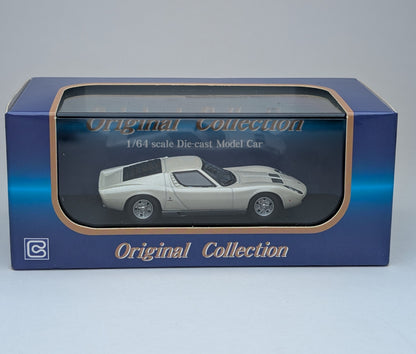 KYOSHO 1:64 Lamborghini Miura P400 (Pearl White)