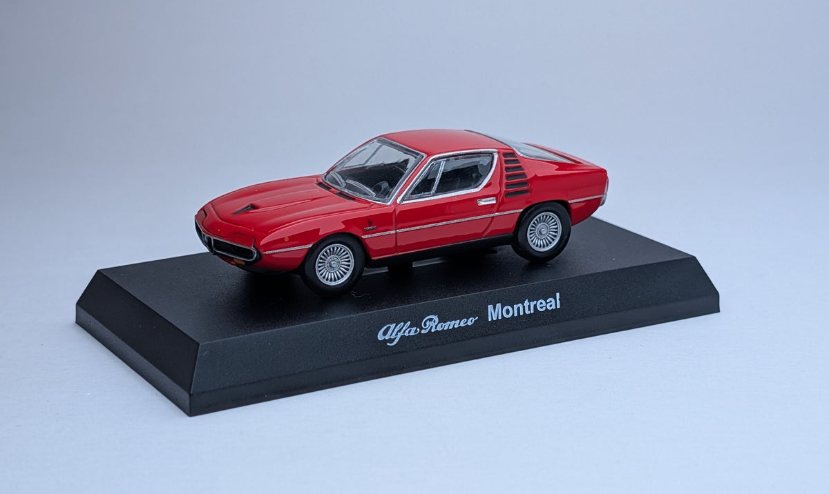 KYOSHO 1/64 Alfa Romeo Minicar Collection AlfaRomeo Montreal (Red)