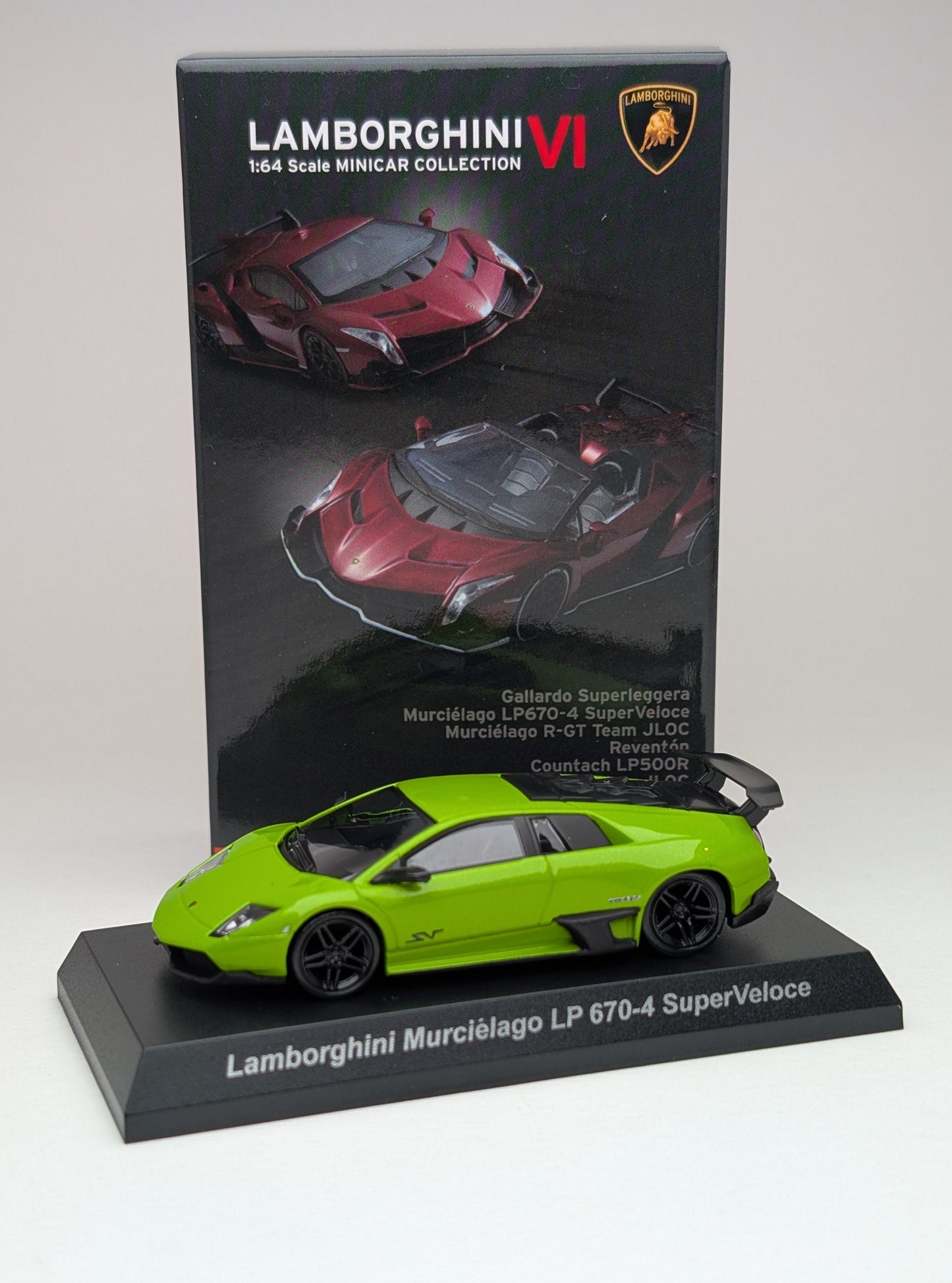 KYOSHO 1:64 Lamborghini Murcielago LP 670-4 SuperVeloce (green)