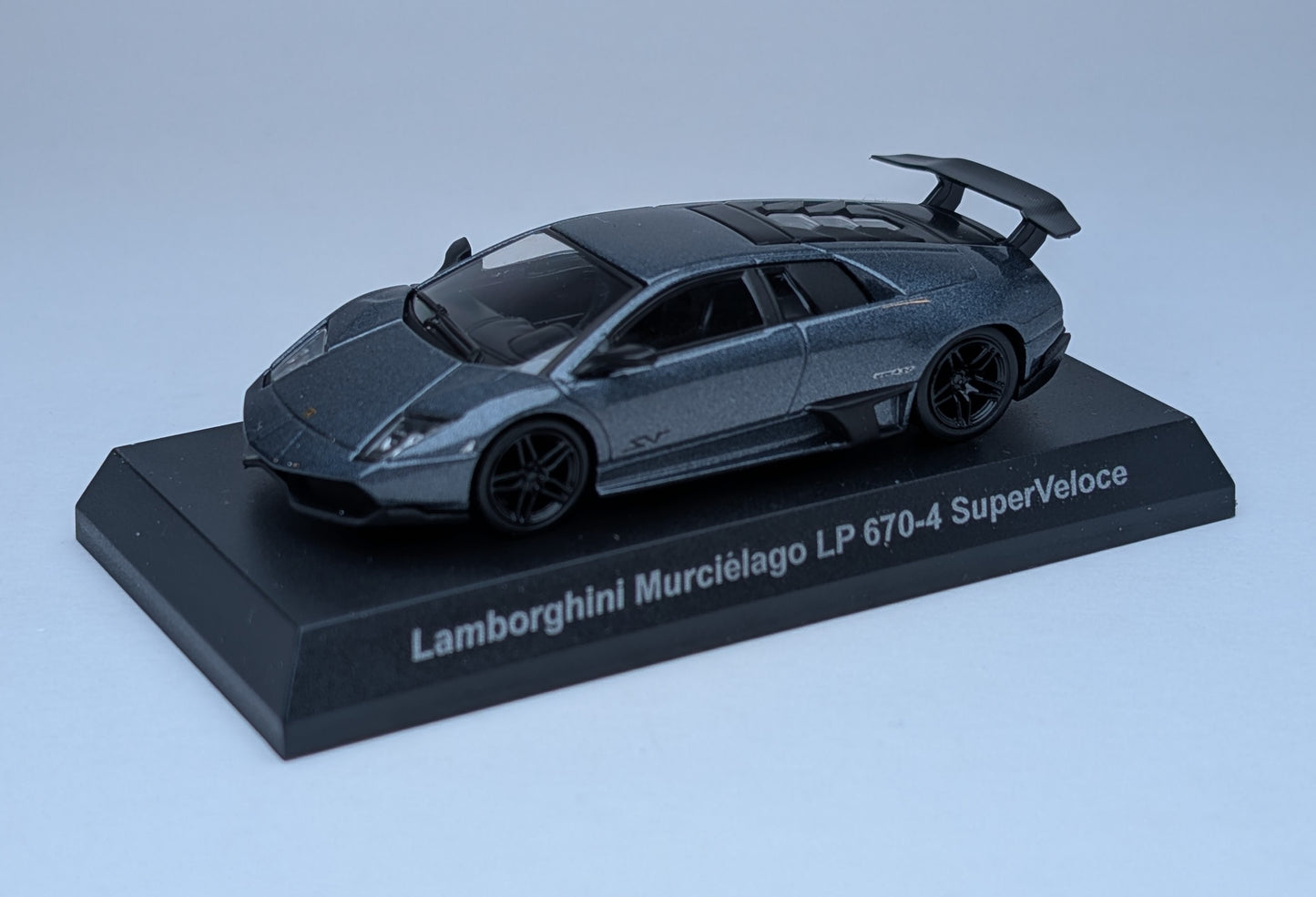 KYOSHO 1:64 Lamborghini Murcielago LP 670-4 SuperVeloce (Midnight Grey)