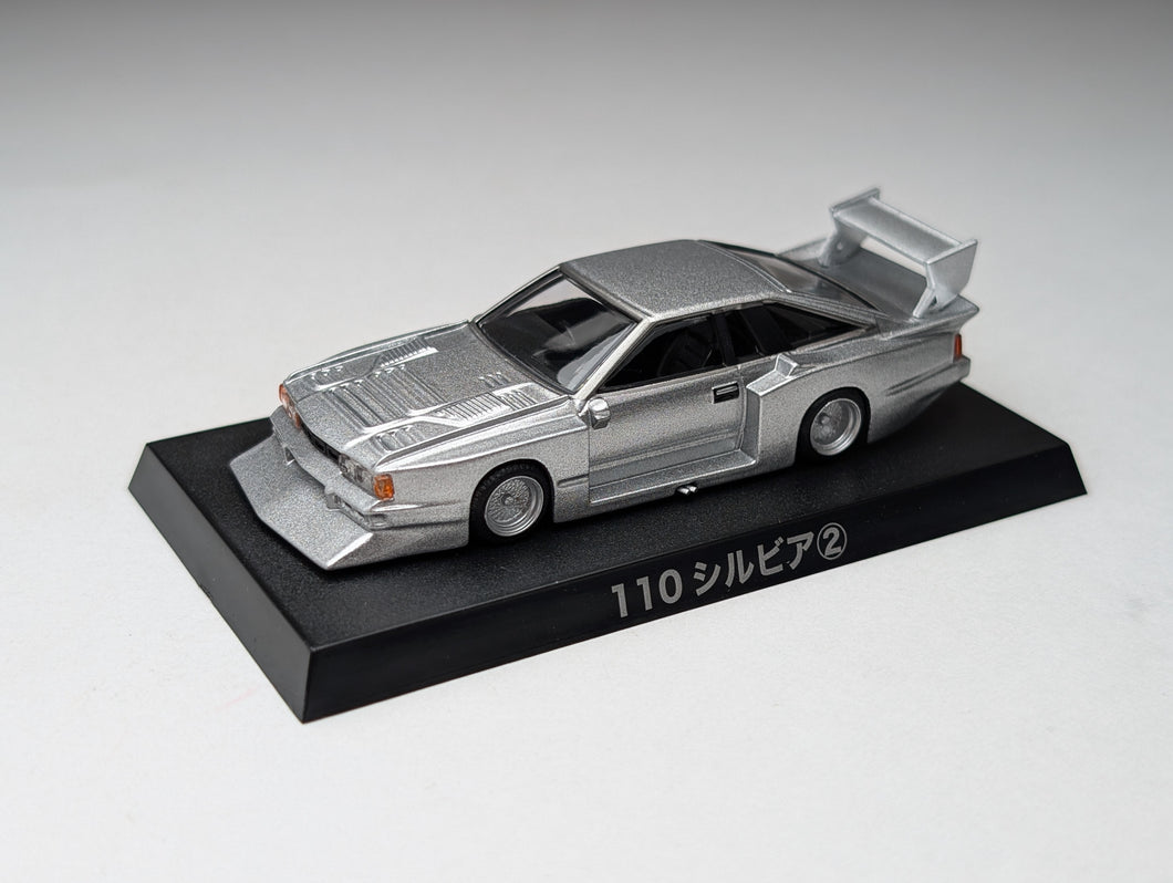 1/64 Aoshima Grachan NISSAN SILVIA 110 Silver