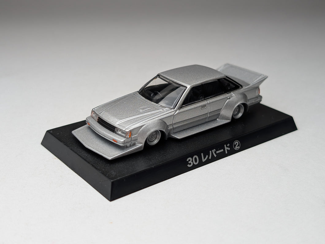 1/64 Aoshima Grachan 8 NISSAN 30 LEOPARD SILVER