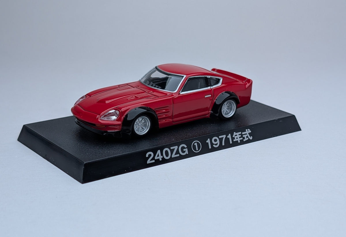 Aoshima 1/64 Grachan Collection Nissan Fairlady 240ZG1 1971 (Red)