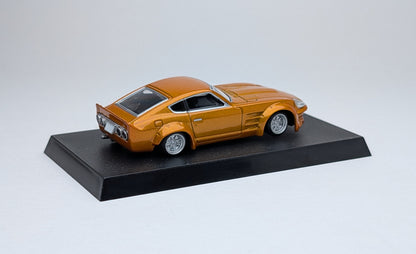 Aoshima 1/64 Grachan Collection Nissan Fairlady 240ZG1 (HS30) 1971 (Burnt Orange)