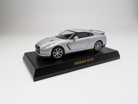 Kyosho 1/64 Scale Minicar Collection Nissan GT-R  (Silver)
