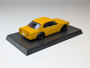 1/64 Aoshima Grachan Lb Works Nissan Skyline Gt-r Hakosuka Yellow