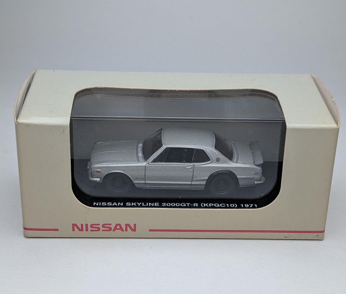 1/64 Kyosho Nissan Skyline 2000GT-R (KPGC10) 1971 (Silver)