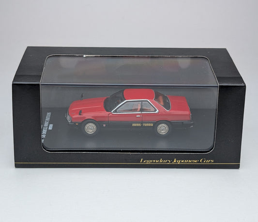 DeAGOSTINI Legendary Japanese Cars Nissan Skyline 2000 Turbo RS [R30] 1983 (Red and Black)