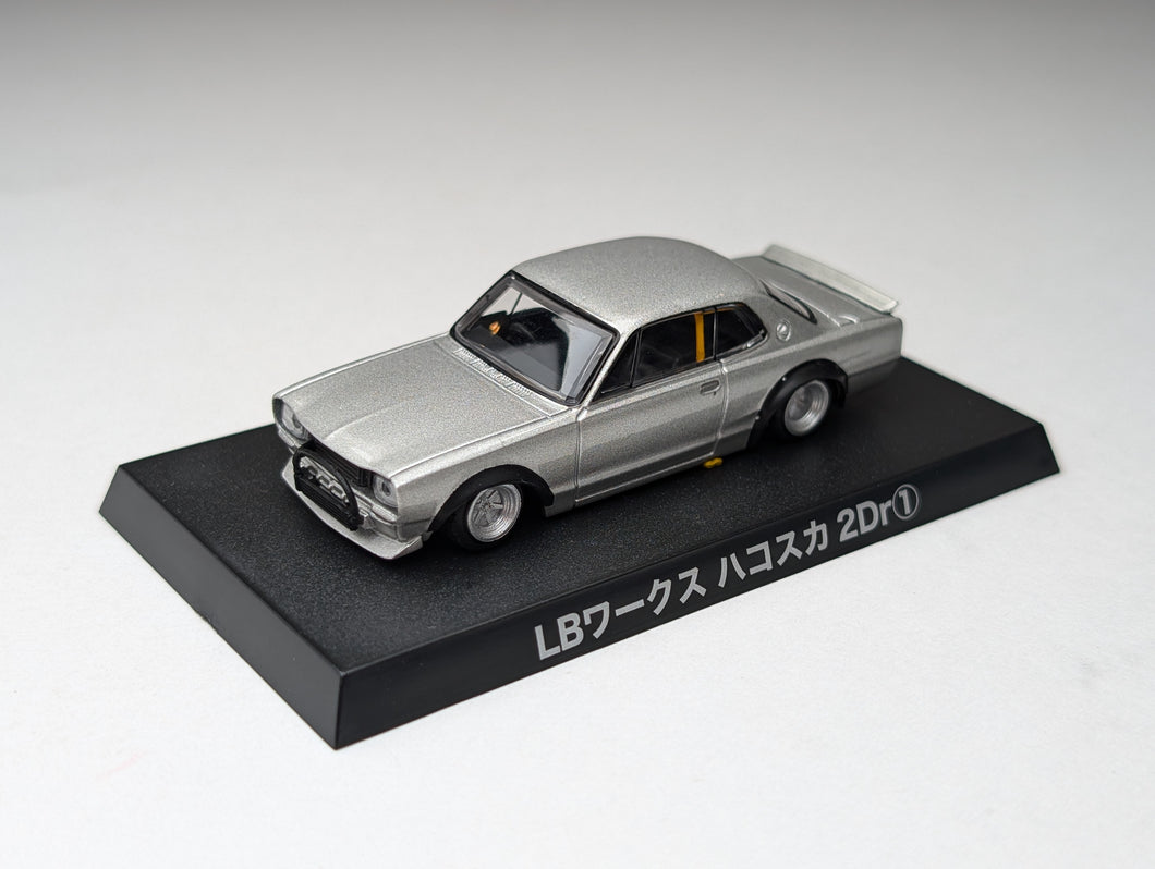 1/64 Aoshima Grachan Lb Works Nissan Skyline Gt-r Hakosuka Silver