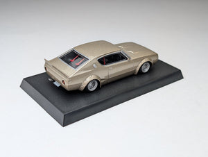 1/64 Aoshima Grachan Nissan SKYLINE KENMERI 2DR Champaign