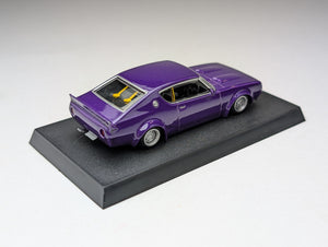 1/64 Aoshima Grachan Nissan SKYLINE KENMERI 2DR PURPLE