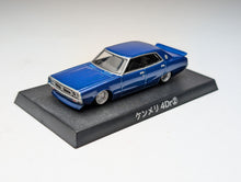 Load image into Gallery viewer, 1/64 Aoshima Grachan Nissan Skyline Kenmeri 4dr Blue