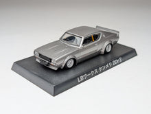 Load image into Gallery viewer, Nissan Skyline (C110) 2dr 1972 LB WORKS Kenmeri Aoshima 1/64 Silver