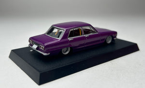 1/64 Aoshima Grachan NISSAN SKYLINE HAKOSUKA 4DR PURPLE