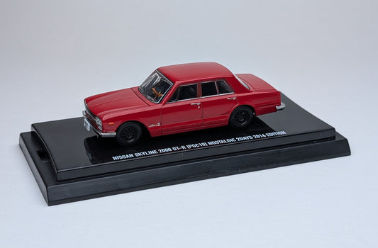 Kyosho Nostalgic Hero Collection Nissan Skyline 2000 GT-R [PGC10] Nostalgic 2Days 2016 Edition (Red)