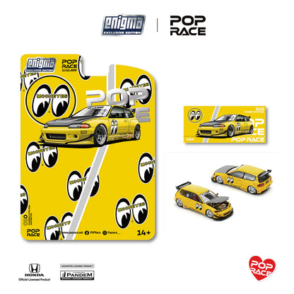 Poprace 1/64 Pandem Civic EG6 v1.5 MOONEYES *Enigma Exclusive*