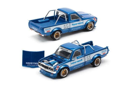 POPRACE 1/64 Pandem Datsun 620 – Blue