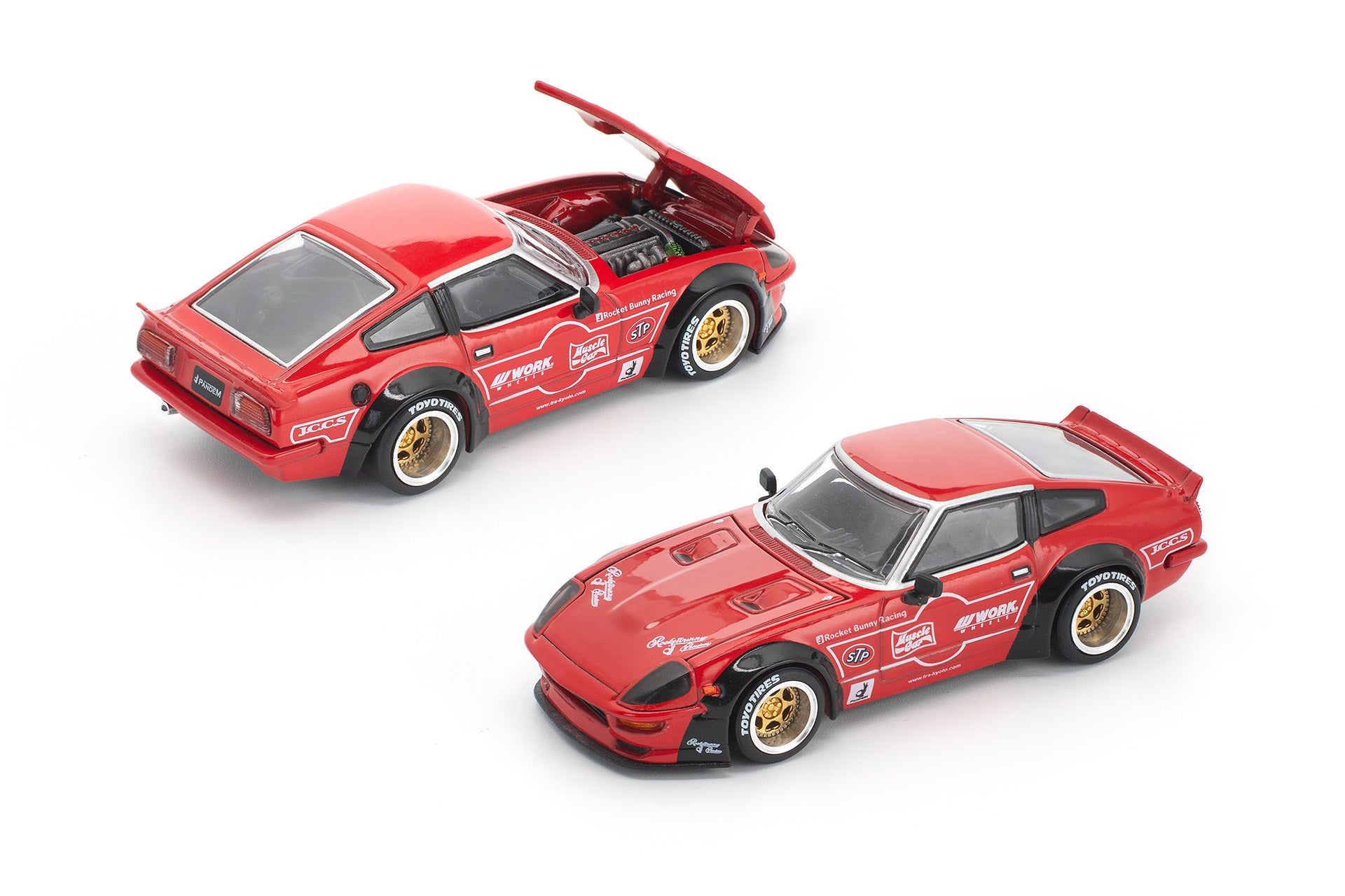 Pre order) POPRACE 1/64 NISSAN PANDEM 280ZX RED – DiecastTalk
