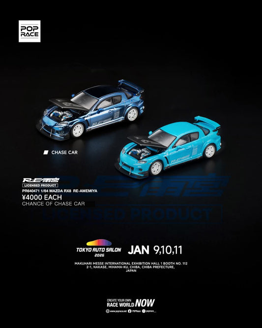 POPRACE 1/64 MAZDA RX-8 RE-Amemiya TAS Tokyo 2026
