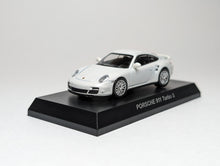 Load image into Gallery viewer, Kyosho 1:64 Porsche 911 Turbo S (997) white