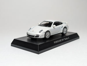 Kyosho 1:64 Porsche 911 Turbo S (997) white