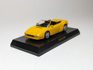 Kyosho 1:64 Ferrari 348 Spider yellow