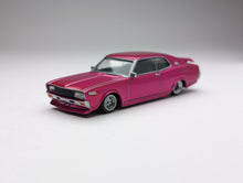 Load image into Gallery viewer, Aoshima 1/64 Grachan Nissan 130 Laurel LBWK Pink