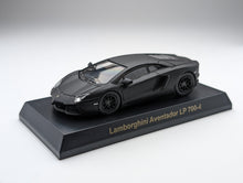 Load image into Gallery viewer, Kyosho 1:64 Lamborghini Aventador LP700-4 Matt Black