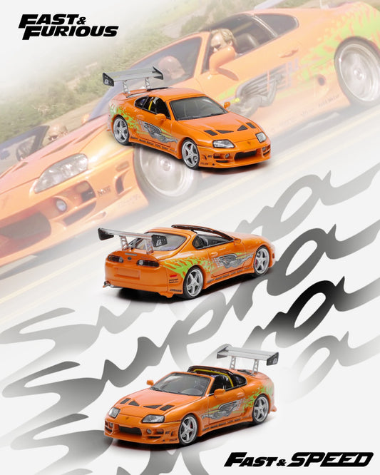 Fast & Speed 1:64 Toyota Supra Fast and Furious