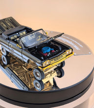 Load image into Gallery viewer, Fine Works 1:64 Chevrolet Impala Lowrider with electric turntable