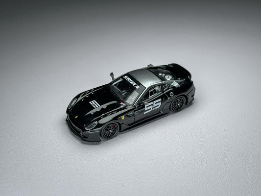 Rhino RM 1:64 599XX with opening hood Black