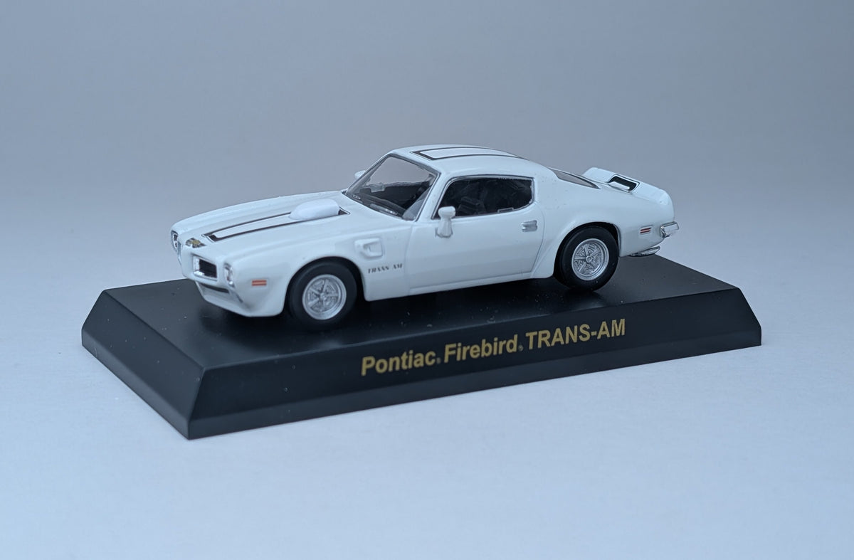 KYOSHO 1:64 USA Sports Car Minicar Collection Pontiac Firebird TRANS-AM (White)