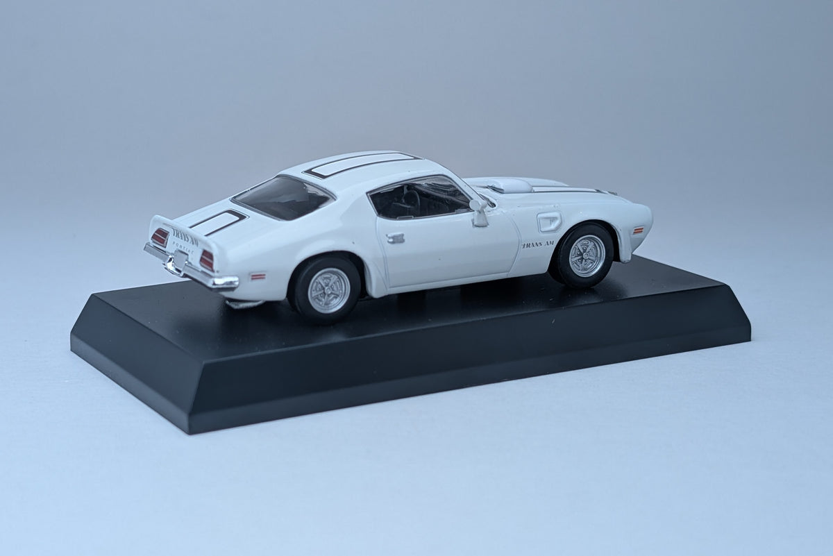 KYOSHO 1:64 USA Sports Car Minicar Collection Pontiac Firebird TRANS-AM (White)