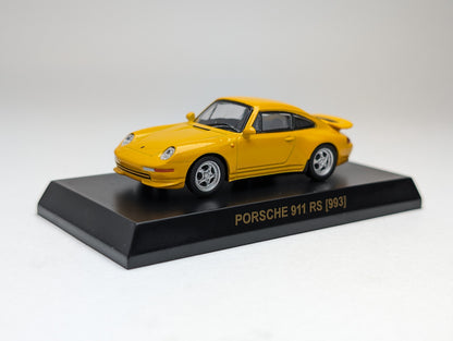 KYOSHO Porsche Minicar Collection Porsche 911 RS [993] (Yellow)