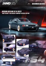 Load image into Gallery viewer, Inno64 1/64 Nissan Skyline GT-R (R32) The Diecast Company Special Edition in Matte Black